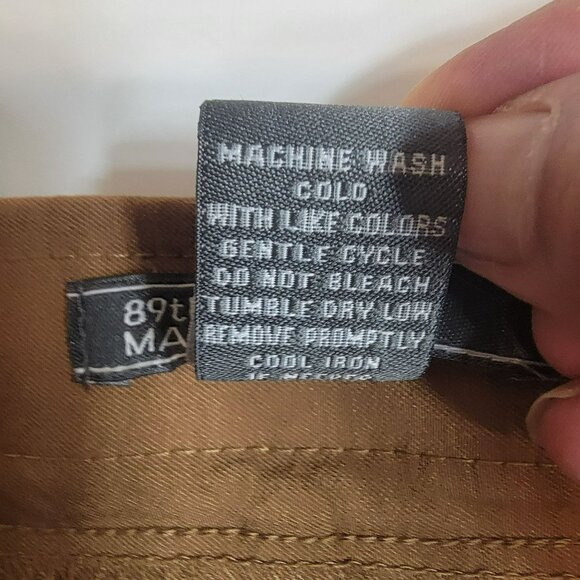 89th & Madison Pants,Women PL, Brown, Ankle Length, Pull On, Pockets, Comfy, EUC - Picture 8 of 12
